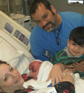 Melanie tells a wonderful birth story